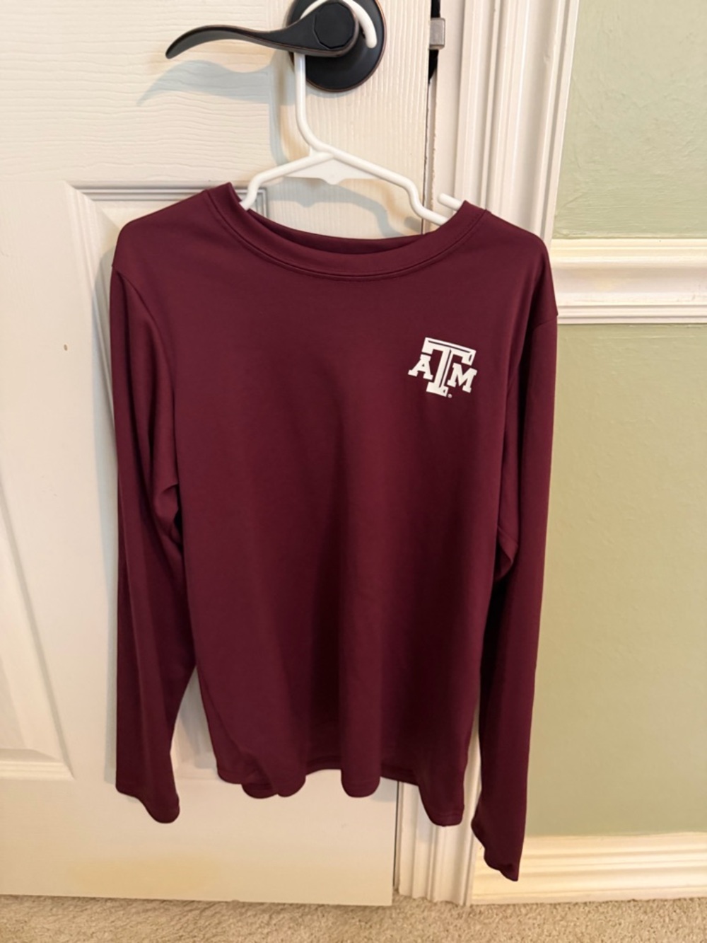 Texas A&M Colombia Maroon Long-Sleeve Kids Top
